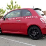 Fiat 500, ostatnio został stylistycznie nieco zmieniony / Robert Felczak / Radio Kielce