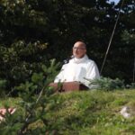 Uroczystości odsłonięcia odbudowanej wieży na Świętym Krzyżu / Włodzimierz Batóg / Radio Kielce