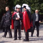 Uroczystości odsłonięcia odbudowanej wieży na Świętym Krzyżu / Włodzimierz Batóg / Radio Kielce