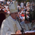 Uroczystości odsłonięcia odbudowanej wieży na Świętym Krzyżu / Włodzimierz Batóg / Radio Kielce