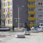 13.10.2014 Kielce. Remont placu przed WDK / Robert Felczak / Radio Kielce