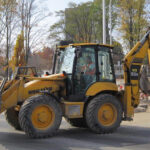 13.10.2014 Kielce. Remont placu przed WDK / Robert Felczak / Radio Kielce