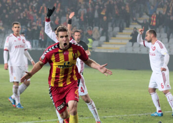 Korona Kielce - Wisła Kraków 3:2 (31.10.2014) / Krzysztof Żołądek / Radio Kielce