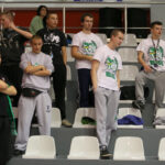 Mecz 5. kolejki PlusLigi Effector Kielce - AZS Częstochowa. Kibice gości / Kamil Król / Radio Kielce