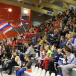 Mecz 5. kolejki PlusLigi Effector Kielce - AZS Częstochowa. Hala w Chęcinach była prawie pełna / Kamil Król / Radio Kielce