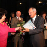 23.10.2014 Kielce. Świętokrzyskie Nagrody Kultury 2014. Jednym z nagrodzonych jest nasz radiowy kolega Leszek Ślusarski. / Kamil Król / Radio Kielce