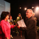 23.10.2014 Kielce. Świętokrzyskie Nagrody Kultury 2014. Nagrodzono także  naszego radiowego kolegę Jerzego Szczepanka / Kamil Król / Radio Kielce