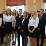 Inauguracja roku akademickiego na Uniwersytecie Jana Kochanowskiego. Studenci pierwszego roku podczas immatrykulacji / Kamil Król / Radio Kielce