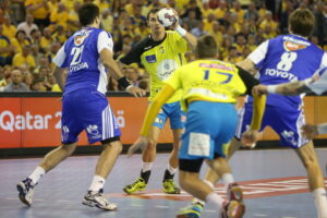 2. kolejka Ligi Mistrzów: Vive Tauron Kielce - MOL - Pick Szeged / Kamil Król / Radio Kielce