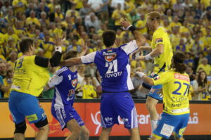 2. kolejka Ligi Mistrzów: Vive Tauron Kielce - MOL - Pick Szeged / Kamil Król / Radio Kielce