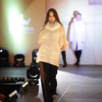 27.10.2013 Wieczór Modnych Filantropów. Pokaz marki Hera - Martyna Foks, modelka. / Wojciech Habdas / Radio Kielce