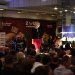 27.10.2013 Wieczór Modnych Filantropów. Pokaz marki Hexeline - Ewa Urbańska, bizneswoman. / Wojciech Habdas / Radio Kielce