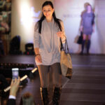 27.10.2013 Wieczór Modnych Filantropów. Martyna Maćkowiak, właścicielka szkółki pływackiej Aqua.  / Wojciech Habdas / Radio Kielce