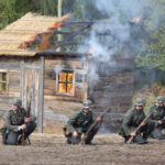 Widowisko historyczne w Tokarni, poświęcone kampanii wrześniowej 1939 roku / Kamil Król / Radio Kielce