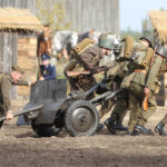 Widowisko historyczne w Tokarni, poświęcone kampanii wrześniowej 1939 roku / Kamil Król / Radio Kielce