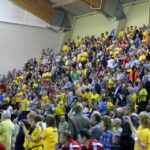 Mecz 3. kolejki Ligi Mistrzów Vive Tauron Kielce - Motor Zaporoże / Kamil Król / Radio Kielce