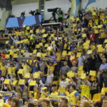 Mecz 3. kolejki Ligi Mistrzów Vive Tauron Kielce - Motor Zaporoże / Kamil Król / Radio Kielce