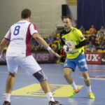 Mecz 3. kolejki Ligi Mistrzów Vive Tauron Kielce - Motor Zaporoże / Kamil Król / Radio Kielce