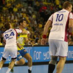 Mecz 3. kolejki Ligi Mistrzów Vive Tauron Kielce - Motor Zaporoże / Kamil Król / Radio Kielce