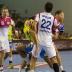 Mecz 3. kolejki Ligi Mistrzów Vive Tauron Kielce - Motor Zaporoże / Kamil Król / Radio Kielce