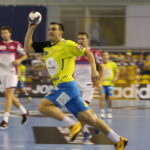 Mecz 3. kolejki Ligi Mistrzów Vive Tauron Kielce - Motor Zaporoże / Kamil Król / Radio Kielce