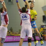 Mecz 3. kolejki Ligi Mistrzów Vive Tauron Kielce - Motor Zaporoże / Kamil Król / Radio Kielce