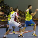 Mecz 3. kolejki Ligi Mistrzów Vive Tauron Kielce - Motor Zaporoże / Kamil Król / Radio Kielce