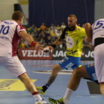 Mecz 3. kolejki Ligi Mistrzów Vive Tauron Kielce - Motor Zaporoże / Kamil Król / Radio Kielce