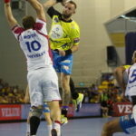 Mecz 3. kolejki Ligi Mistrzów Vive Tauron Kielce - Motor Zaporoże / Kamil Król / Radio Kielce