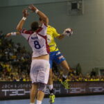 Mecz 3. kolejki Ligi Mistrzów Vive Tauron Kielce - Motor Zaporoże / Kamil Król / Radio Kielce