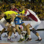 Mecz 3. kolejki Ligi Mistrzów Vive Tauron Kielce - Motor Zaporoże / Kamil Król / Radio Kielce