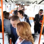 W Skarżysku uroczyście przekazano i poświęcono nowe składy Świętokrzyskich Przewozów Regionalnych / Stanisław Blinstrub / Radio Kielce