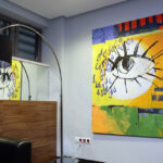 Wernisaż wystawy prac Jaśminy Parkity – ilustratorki, malarki, graficzki i projektantki mody pochodzącej z Kielc. / Wojciech Habdas / Radio Kielce