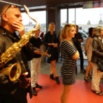 Wernisaż wystawy prac Jaśminy Parkity – ilustratorki, malarki, graficzki i projektantki mody pochodzącej z Kielc. / Wojciech Habdas / Radio Kielce