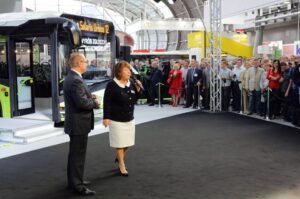 W Targach Kielce - Międzynarodowe Targi transportu Zbiorowego TRANSEXPO / Wojciech Habdas / Radio Kielce