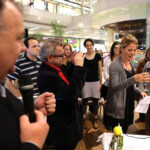 Symboliczny namiot, nawiązujący do żydowskiego święta Sukkot stanął w Galerii Korona w Kielcach. / Wojciech Habdas / Radio Kielce