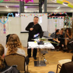 Symboliczny namiot, nawiązujący do żydowskiego święta Sukkot stanął w Galerii Korona w Kielcach. / Wojciech Habdas / Radio Kielce