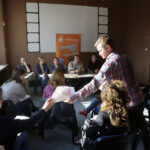 09.10.2014. Regionalne Centrum Wolontariatu w Kielcach w nowej siedzibie przy Żeromskiego 34. / Wojciech Habdas / Radio Kielce