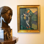 09.10.2014 Muzeum Narodowe w Kielcach. Wystawa Sztuki Współczesnej.  Głowa kobiety I