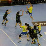 Piłkarze ręczni Vive Tauronu Kielce pokonali francuską Dunkierkę 28:25 (14:12) / Wojciech Habdas / Radio Kielce