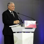 20.10.2014 Kielce. Konwencja wyborcza PiS. Jarosław Kaczyński / Wojciech Habdas / Radio Kielce