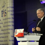 20.10.2014 Kielce. Konwencja wyborcza PiS. Jarosław Kaczyński / Wojciech Habdas / Radio Kielce