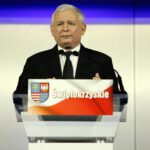 20.10.2014 Kielce. Konwencja wyborcza PiS. Jarosław Kaczyński / Wojciech Habdas / Radio Kielce