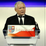 20.10.2014 Kielce. Konwencja wyborcza PiS. Jarosław Kaczyński / Wojciech Habdas / Radio Kielce