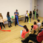 20.10.2014 Podzamcze Chęcińskie. Regionalne Centrum Naukowo-Technologiczne. Obrady Sejmiku Młodzieżowego Województwa Świętokrzyskiego / Wojciech Habdas / Radio Kielce