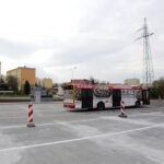 21.10.2014 Kielce. Zakończyła się budowa pętli autobusowej przy ul. Sikorskiego. / Wojciech Habdas / Radio Kielce