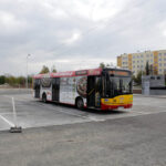 21.10.2014 Kielce. Zakończyła się budowa pętli autobusowej przy ul. Sikorskiego. / Wojciech Habdas / Radio Kielce