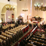 25.10.2014 Skarżysko-Kamienna. Sanktuarium Ostrobramskie Bazyliką Mniejszą. Uroczysta Msza św. pod przewodnictwem ks. kard. Gerharda Mullera / Wojciech Habdas / Radio Kielce