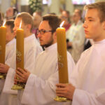 25.10.2014 Skarżysko-Kamienna. Sanktuarium Ostrobramskie Bazyliką Mniejszą. Uroczysta Msza św. pod przewodnictwem ks. kard. Gerharda Mullera / Wojciech Habdas / Radio Kielce