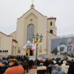 25.10.2014 Skarżysko-Kamienna. Sanktuarium Ostrobramskie Bazyliką Mniejszą. Uroczysta Msza św. pod przewodnictwem ks. kard. Gerharda Mullera / Wojciech Habdas / Radio Kielce
